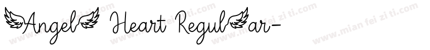 Angel Heart Regular字体转换